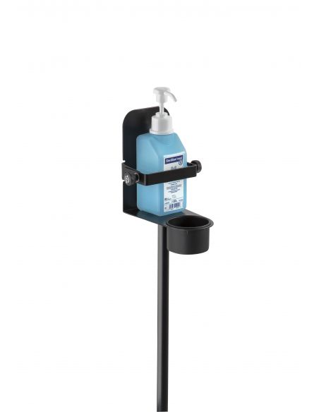 Disinfectant stand with bracket K&M 80310 black