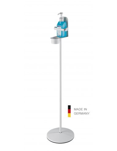 Disinfectant stand with bracket K&M 80310 pure white