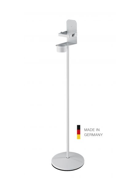 Disinfectant stand with bracket K&M 80310 pure white