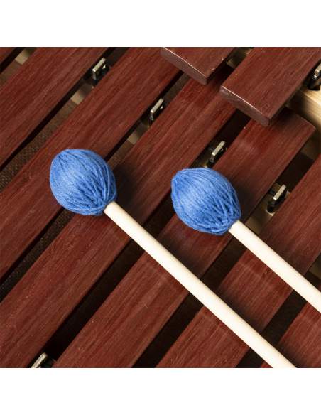 40-key desktop synthetic marimba set, with stand