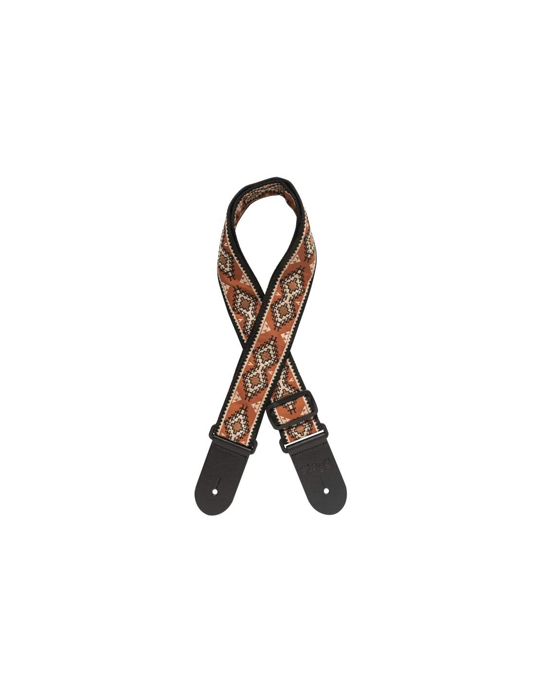 orange guitar strap