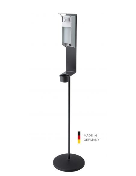 Disinfectant stand including dispenser K&M 80328 black