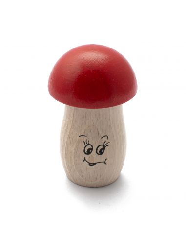 Grybo formos barškutis Rohema Mushroom Shaker Medium Pitch (raudonas)