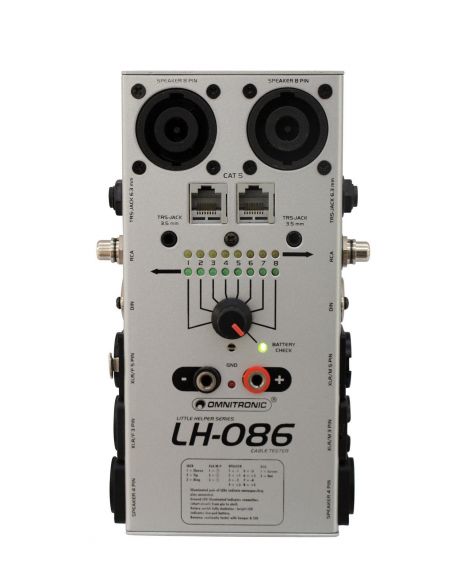 Kabelių testeris OMNITRONIC LH-086