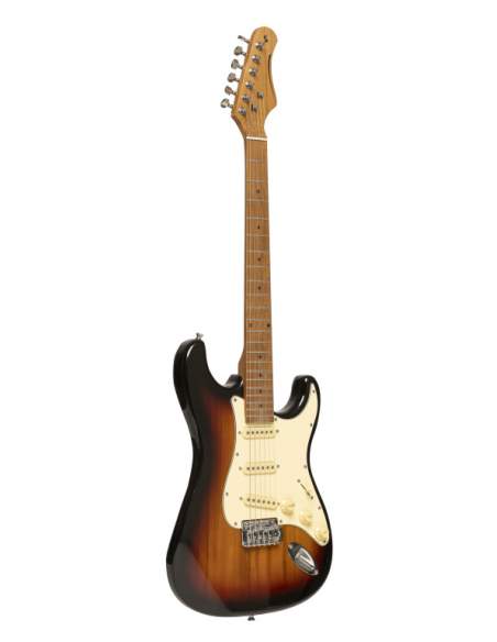 Electric guitar series 55 with solid paulownia body