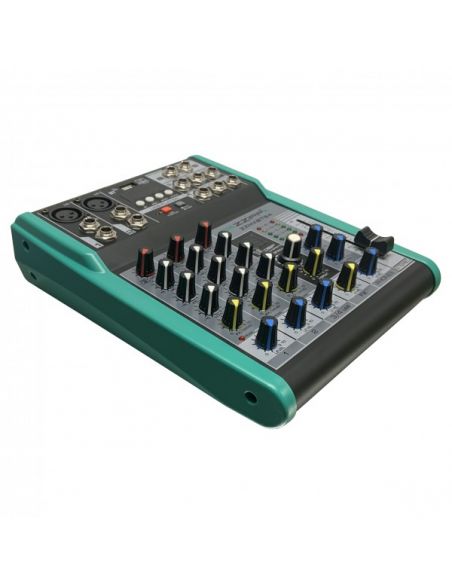 ZZIPP COMPACT 4-CHANNEL MIXER WITH BLUETOOTH