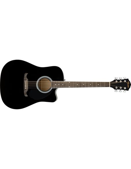 Electro acoustic guitar Fender FA-125CE Dreadnought, Black WN