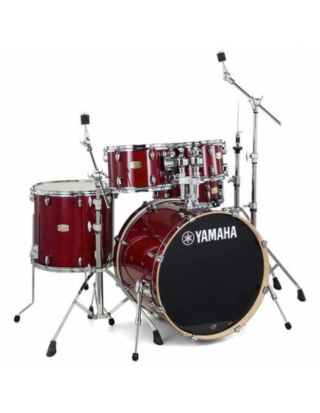 Akustiniai būgnai Yamaha Stage Custom Birch CR su stovais, be lėkščių