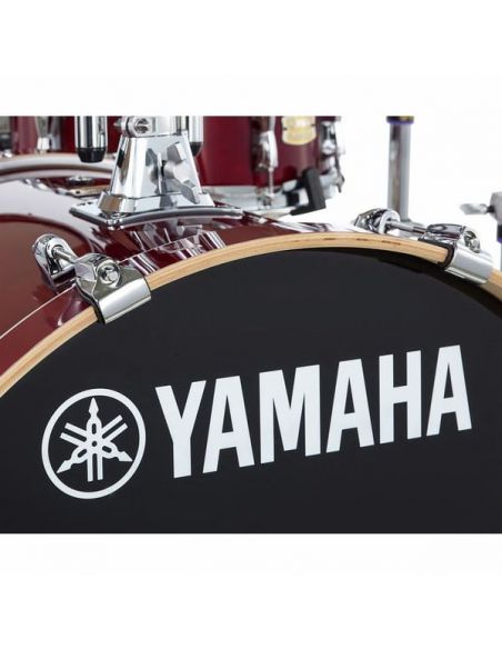 Akustiniai būgnai Yamaha Stage Custom Birch CR su stovais, be lėkščių