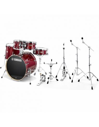 Akustiniai būgnai Yamaha Stage Custom Studio CR su HW780 stovais, pedalu