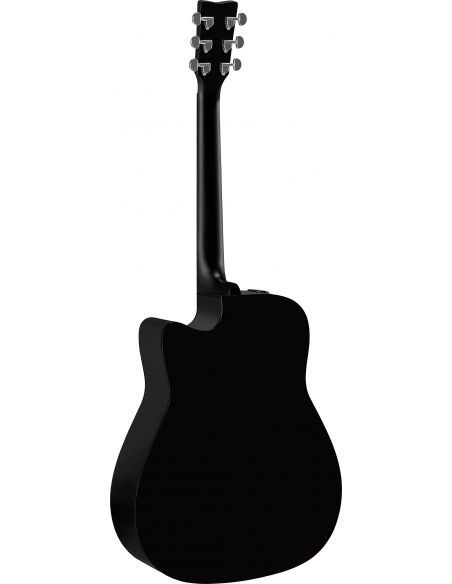 Folk Guitar Yamaha FGX800C BLACK02