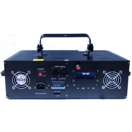 Lazeris RGB 1000mW ILDA DB  DMX  II ev.