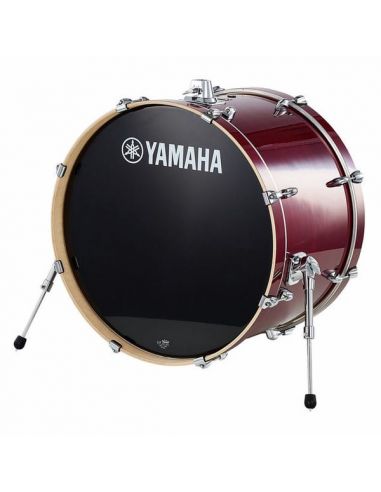 Yamaha stage custom 18 deals bass drum