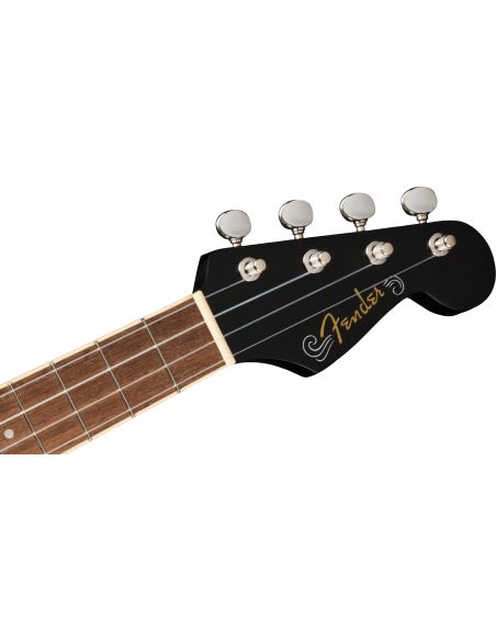 Tenorinė ukulelė Fender AVALON TENOR UKE, BLK WN