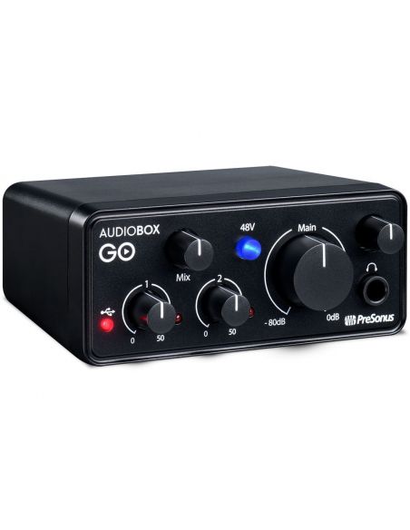 Audio interface Presonus AudioBox GO, juoda