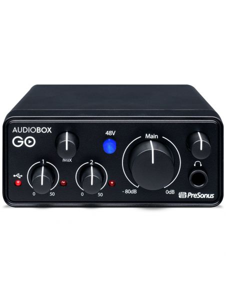 Audio interface Presonus AudioBox GO, juoda