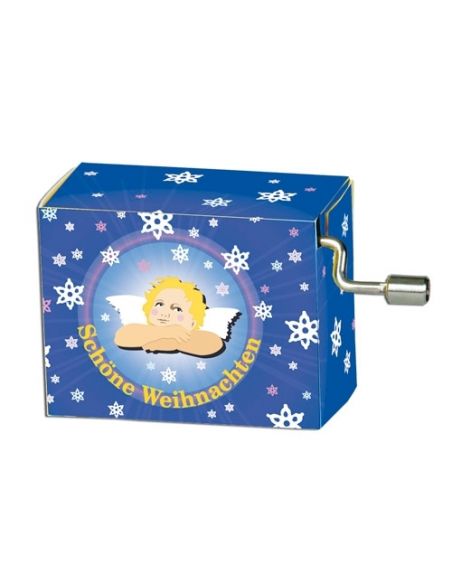 Music box Fridolin Silent Night, Angle, Christmas