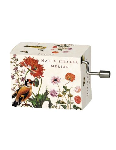 Music box Fridolin Spring - Vivaldi in Box Merian - Flowers, Bird