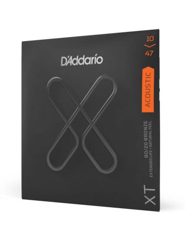 Acoustic Guitar Strings D'addario XTABR1047