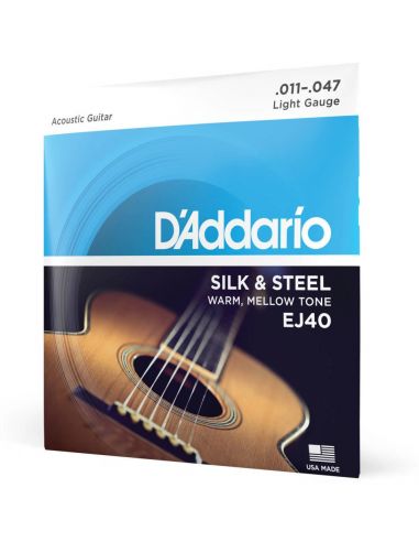 Acoustic guitar strings D'Addario EJ40 .011