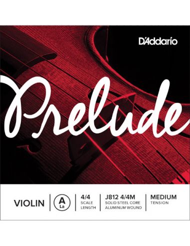 Violin string A D'Addario Prelude J812 4/4M