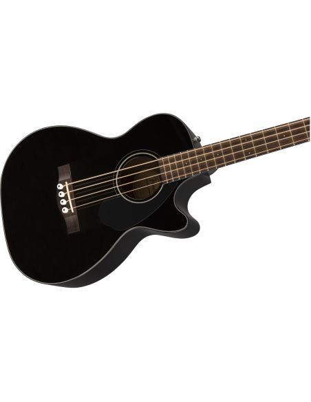 Acoustic bass guitar Fender CB-60SCE A-Bass, black