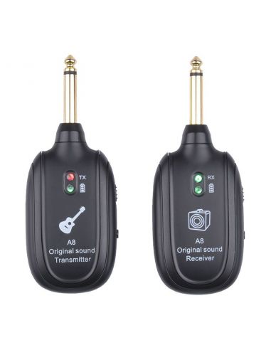 Wireless system for guitar and bass NN A8