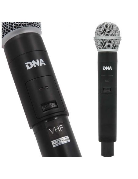 2 bevielių mikrofonų komplektas DNA FV DUAL VOCAL