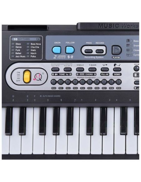 MQ 6119 KEYBOARD organy z mikrofonem dla dzieci