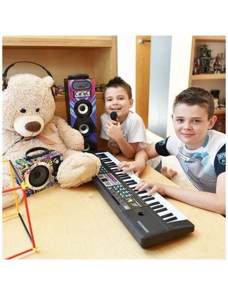 MQ 601 UFB KEYBOARD organ with microphone for children