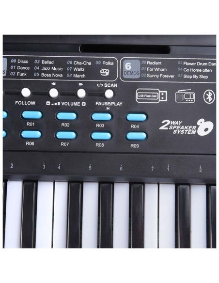 MQ 601 UFB KEYBOARD organy z mikrofonem dla dzieci