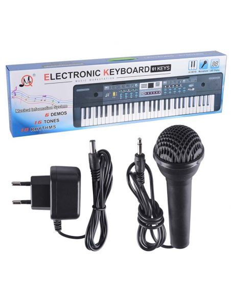 MQ 601 UFB KEYBOARD organ with microphone for children