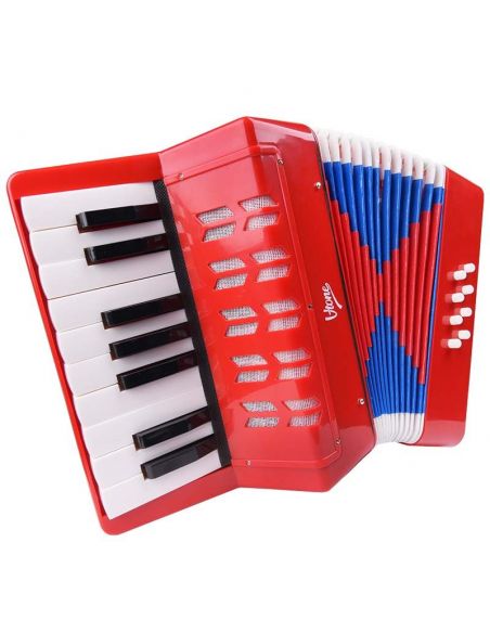 Accordion for kids V-TONE ZENEK, red