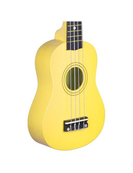 Soprano ukulele set NN UK 01, yellow