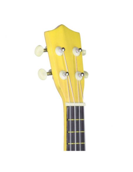 Soprano ukulele set NN UK 01, yellow