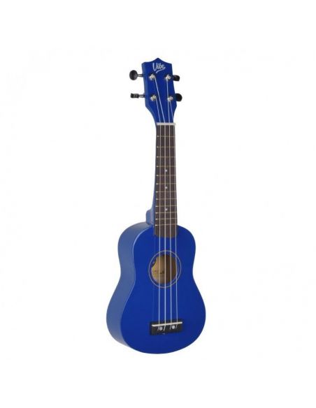 Soprano ukulele set VIBE UK21, blue