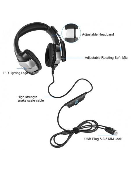 Gaming headphones ONIKUMA K5