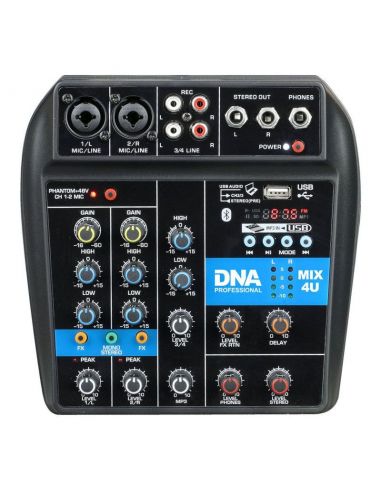 Mikser audio analogowy 4 kanały DNA MIX 4U