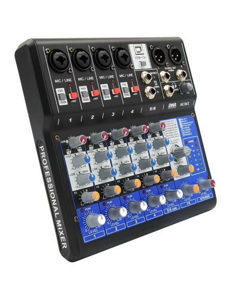 Analog audio mixer MC06X