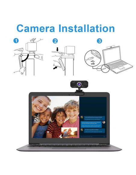 NN CX52 kamera internetowa USB na monitor 1080 pix