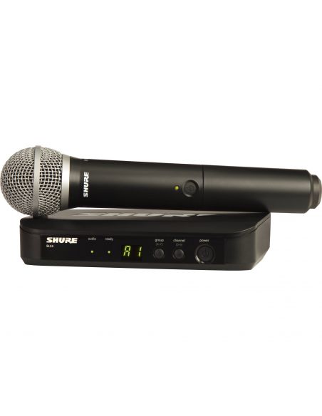 Bevielio mikrofono sistema Shure BLX24E/PG58-K14