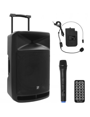 Nešiojama garso sistema BoomTone DJ TRAVELSOUND15-VHF