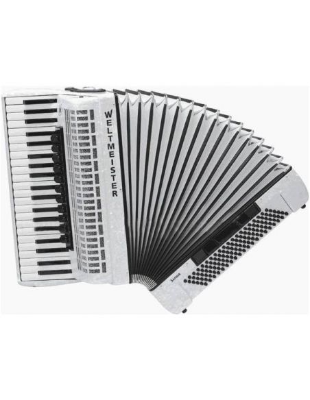 Accordion Weltmeister Saphir 41/120/IV/11/5 white