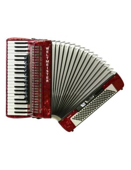 Accordion Weltmeister Saphir 41/120/IV/11/5 red