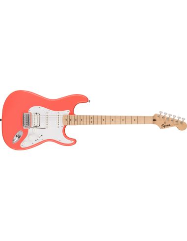 Elektrinė gitara Fender Squier Sonic Stratocaster HSS, Taičio koralas