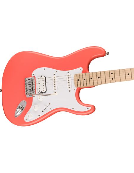 Elektrinė gitara Fender Squier Sonic Stratocaster HSS, Taičio koralas