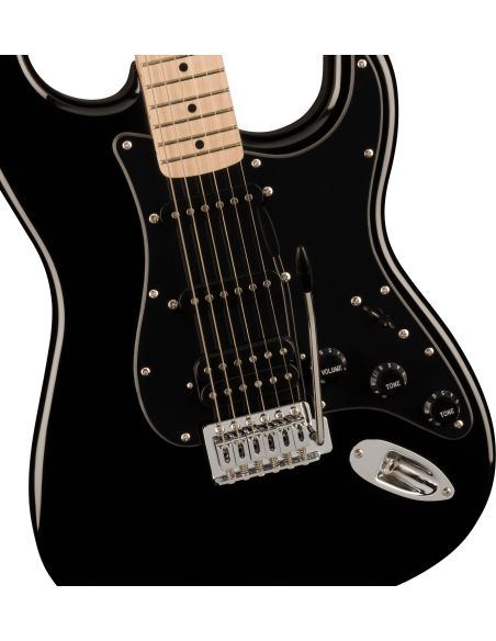 Elektrinė gitara Fender Squier Sonic Stratocaster HSS, juoda