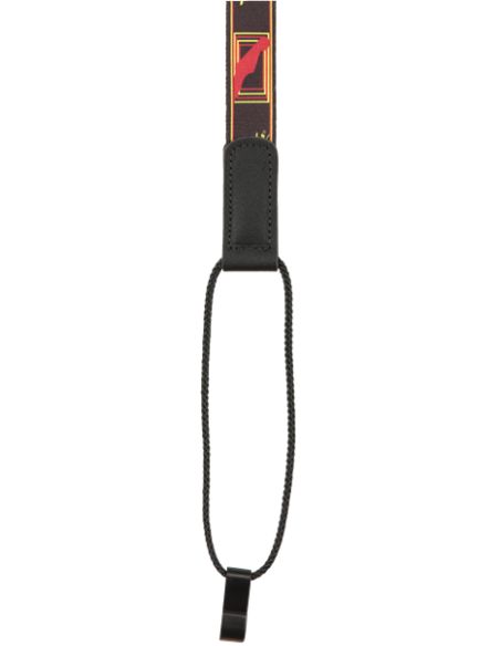 Fender Ukulele Strap, Black/Yellow/Red