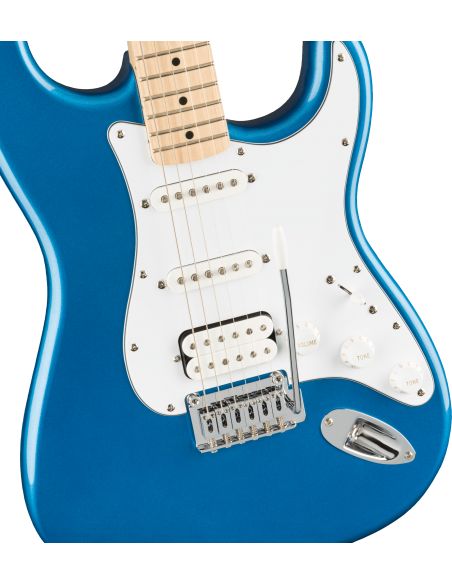 Electric guitar pack Fender Affinity Stratocaster HSS + Frontman 15G, blue