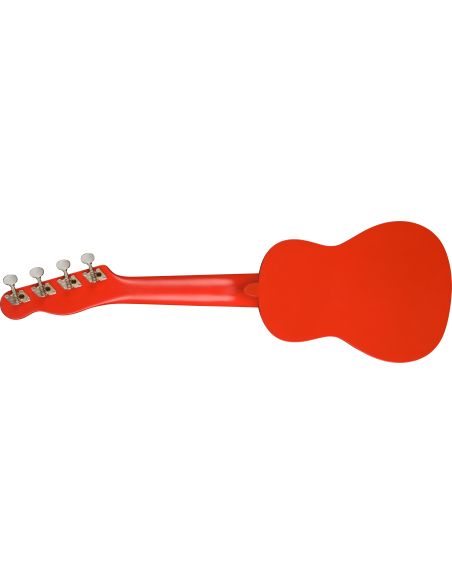 Soprano ukulelė Fender Venice FIESTA RED (riboto leidimo)